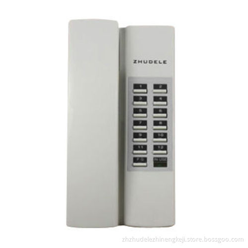 Audio Intercom System Indoor Station with 4 Common Wires, 100/0.5, 300/0.75 and 500M/1.0mm Distance